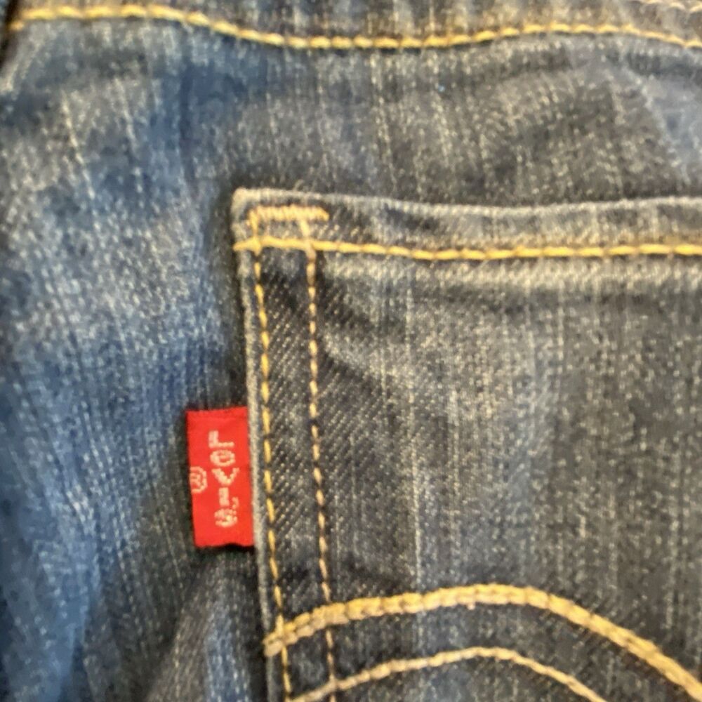 Vtg Levi's 518 Bootcut 31x29 SuperLow Classic USA Low Cut Western Women NEW - Picture 6 of 8